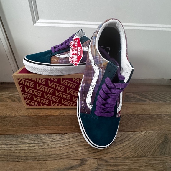 Vans Shoes - Vans Old Skool Acid Prep Plaid Sneakers
